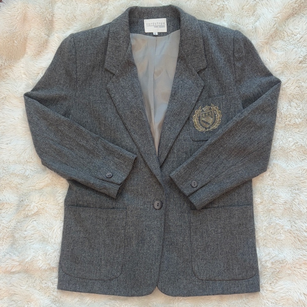 Vintage Nordstrom Merino Wool Blazer 👩‍💼